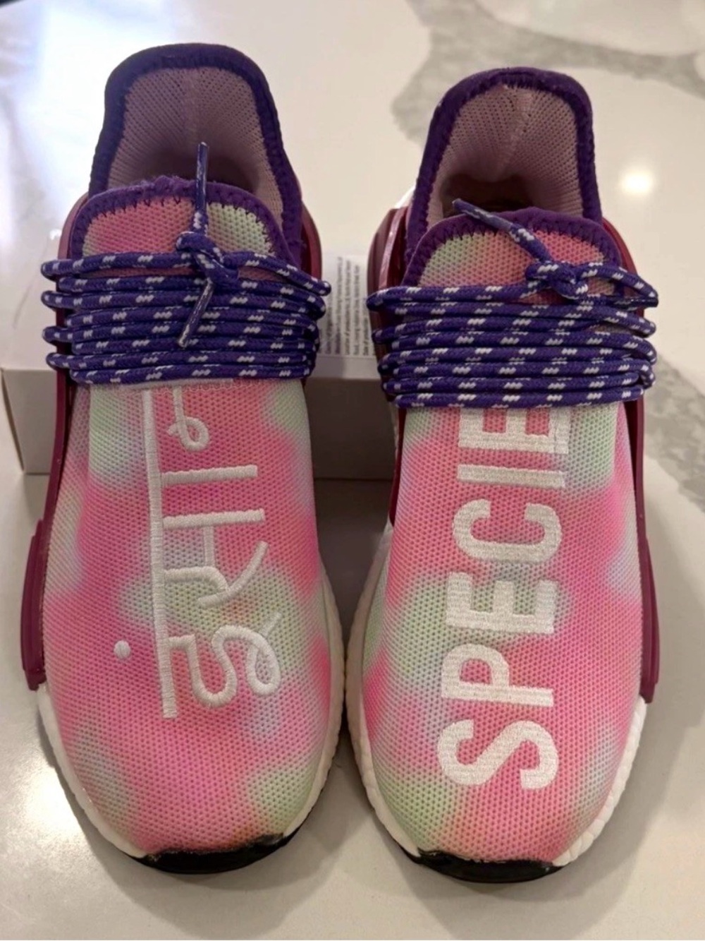 adidas NMD Hu Pharrell Williams Boost Trail Holi Festival Sneaker AC7034